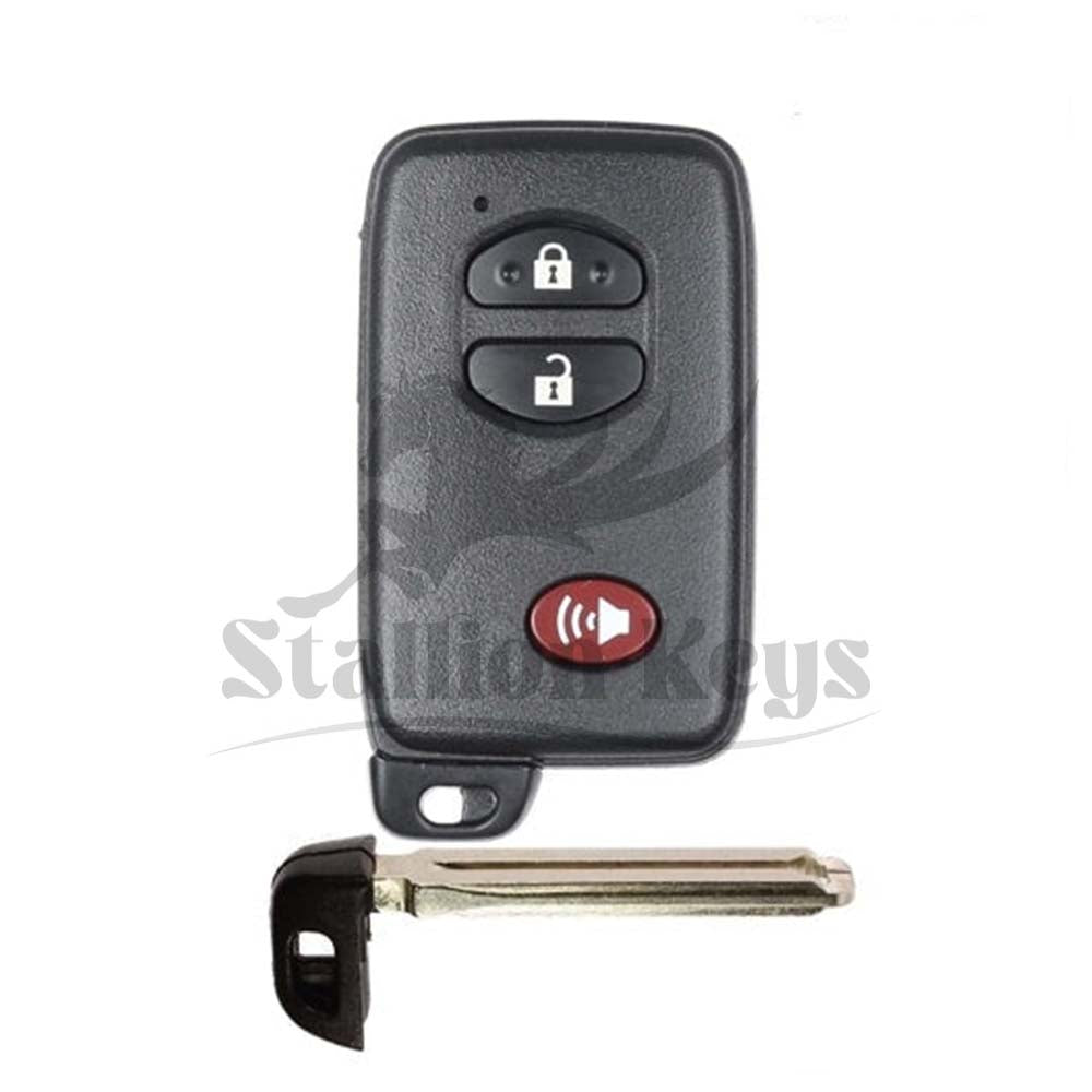 2009-2019 Toyota Prius / 4Runner / Venza / 3-Button Smart Key / PN: 89904-0T050 / HYQ14ACX / Board 5290 / AFTERMARKET 2009-2019 Toyota Prius / 4Runner / Venza / 3-Button Smart Key / PN: 89904-0T050 / HYQ14ACX / Board 5290 / AFTERMARKET